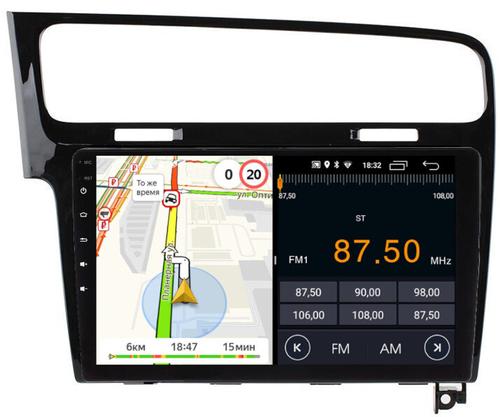Магнитола для Volkswagen Golf 7 2012-2020 - Parafar PF257LUX2FHD на Android 13, 8-ядер, 2Гб+32Гб, CarPlay, 4G SIM-слот