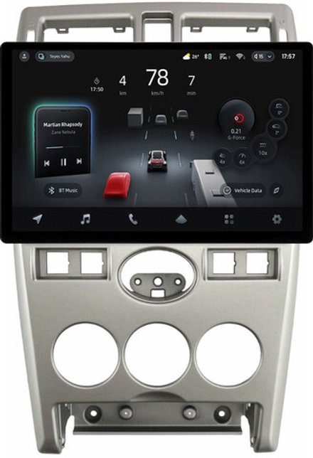 Магнитола для Lada Priora 2007-2013 (рамка серебро) - Teyes CC4-PRO монитор 13" 2K QLED на Android 13, Snapdragon 778G, ИИ, CarPlay, DSP, 4G SIM-слот