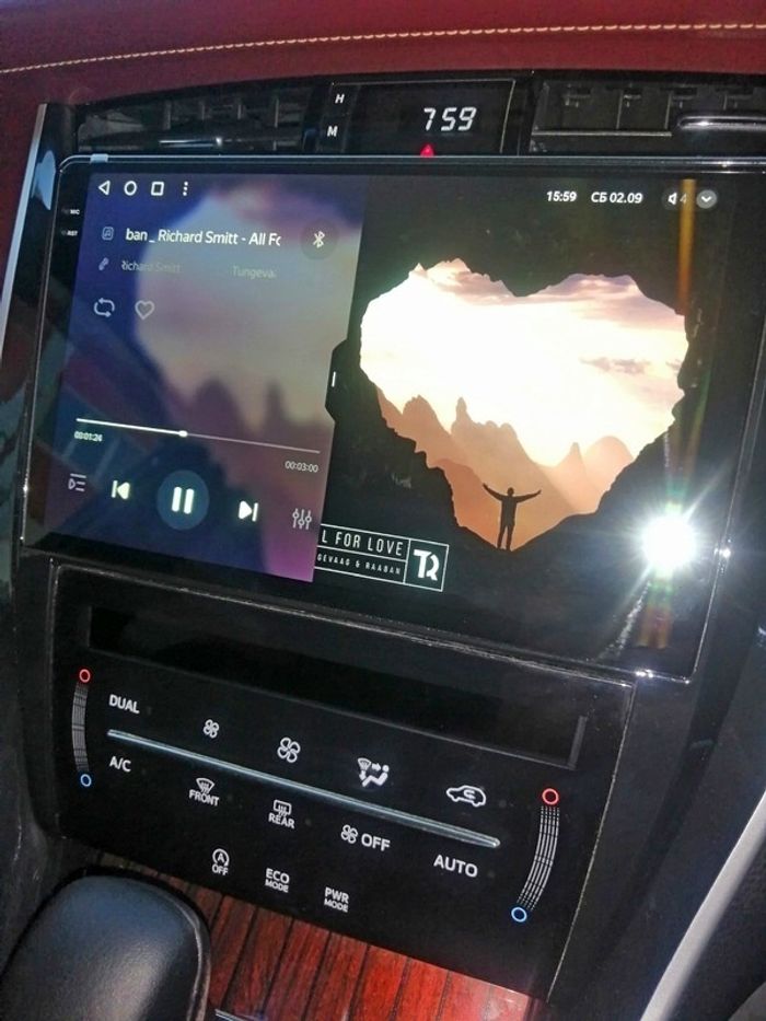 Магнитола для Toyota Harrier XU60 2013-2017 - Airoc 2K AU-1125 Android 13, TS20, 12/512Гб, SIM-слот
