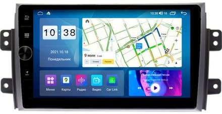 Магнитола для Suzuki SX4 2006-2014 - Parafar PF124LHDAV на Android 12, ТОП процессор, 3Гб+32Гб, CarPlay, 4G SIM-слот