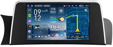 Магнитола для BMW X3 F25 2014-2017, X4 F26 2014-2018 NBT (рамка тип 2) - Teyes CC4-PRO монитор 9.5" 2K QLED на Android 13, Snapdragon 778G, ИИ, CarPlay, DSP, 4G SIM-слот
