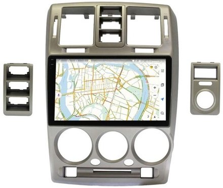 Магнитола для Hyundai Getz 2002-2011 - Vaycar VA23-1411-2K на Android 13, 8-ядер, 2K QLED, ТОП процессор, CarPlay,4G SIM-слот