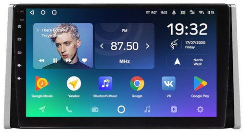 Магнитола для Toyota RAV4 50 2019-2024+ (рынок РФ и ОАЭ) - Teyes CC2 PLUS Android 10, ТОП процессор, 4-64, SIM-слот