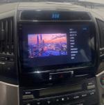 Магнитола для Toyota Land Cruiser 200 2007-2015 (экран климата внизу) - Kuberg OL-1620-1 QLed+2K, Android 13, Быстрейшая, CarPlay, 4G SIM-слот