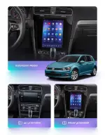 Магнитола для Volkswagen Golf 7 2012-2021 - Teyes TPRO 2 монитор 9.7" QLED в стиле "Тесла" на Android 10, Быстрая, 4G SIM-слот