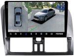 Магнитола для Volvo XC60 2014-2017 - Teyes CC3-2K-360 на Android 10, 2K QLED, 6Гб+128Гб, CarPlay, 4G SIM-слот, 4 камеры в комплекте