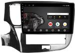 Магнитола для Mitsubishi Outlander 3 2019-2022 (прямоугольный климат) - AK482R10-MTK Android 10