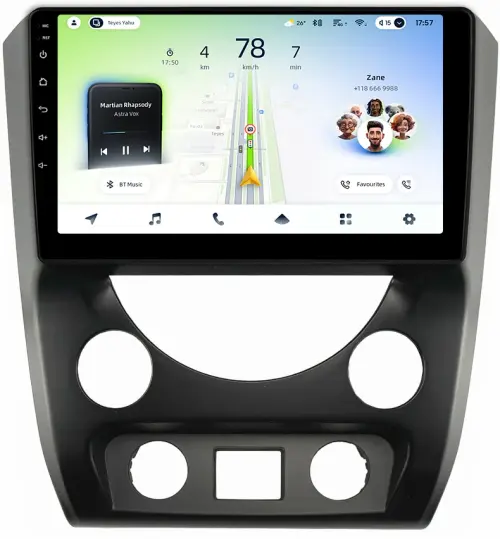 Магнитола для SsangYong Rexton 3 Y290 2012-2017 - Teyes CC4L монитор 9" IPS на Android 14, Snapdragon 662, CarPlay, 4G SIM-слот