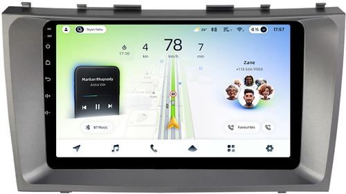 Магнитола для Toyota Camry 40 2006-2011 - Teyes CC4L монитор 9" IPS на Android 14, Snapdragon 662, CarPlay, 4G SIM-слот