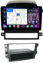 Магнитола для Chevrolet Captiva 2006-2011 (перенос БК вниз) - FarCar BM022M монитор 9.5" QLED на Android 14, TS10, 4+32Гб, CarPlay, 4G SIM-слот