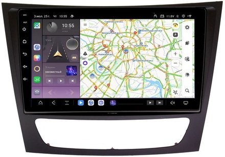 Магнитола для Mercedes-Benz E (W211) 2002-2010, CLS W219 - Kuberg OL-9149 QLed, Android 13, TS20, CarPlay, SIM-слот