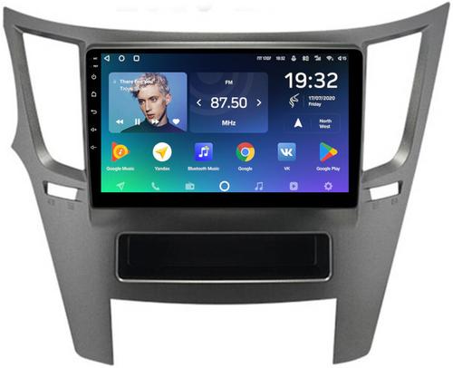 Магнитола для Subaru Legacy 5, Outback 4 2009-2014 (левый руль, рамка черная) - Teyes CC2 PLUS на Android 10, ТОП процессор, 4Гб+64Гб, 4G SIM-слот