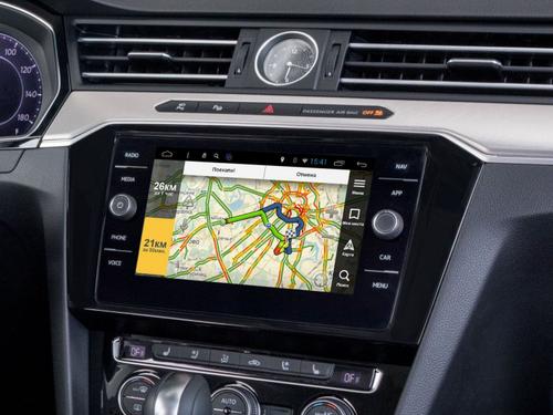 Навигационный блок для Volkswagen Passat 2015+ (поддержка штатного усилителя и кругового обзора) - Kuberg DZ-218 на Android 9.0, 2Гб-32Гб, 4G-SIM