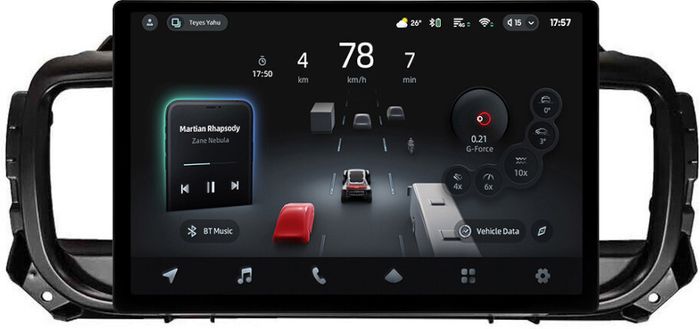 Магнитола для Peugeot Traveller/Expert, Citroen SpaceTourer/Jumpy, Opel Zafira Life/Vivaro - Teyes CC4-PRO монитор 13" 2K QLED на Android 13, Быстрейшая, Snapdragon 778G, ИИ, CarPlay, DSP, 4G SIM-слот