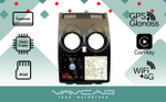 Магнитола для Nissan Qashqai J10 2006-2013, Dualis - Vaycar VA51-1170 на Android 13, 8-ядер, 4G SIM-слот
