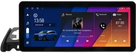 Магнитола для Mazda 6 GJ 2015-2018 - Canbox H-Line 0282 монитор 12.3" QLED в стиле Audi на Android 10, ТОП-процессор, CarPlay, 4G SIM-слот
