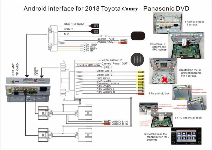 Мультимедиа блок для Toyota Prado 150 2013-2017 (поддержка JBL и 360) - RDL-01-8/128 на Android 12, ТОП процессор, Carplay, 4G SIM-слот, 8/128ГБ