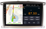 Магнитола для Toyota Land Cruiser 100, Lexus LX470 2002-2007 (экран климата снизу) - Parafar PF450LUX1FHD на Android 13, 8-ядер, 2Гб+32Гб, CarPlay, 4G SIM-слот