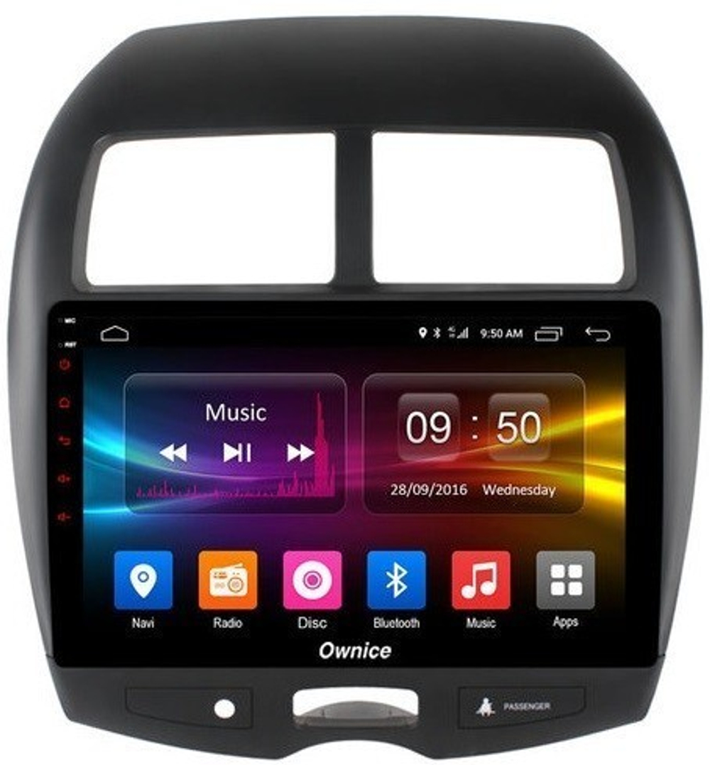 Магнитола для Mitsubishi ASX, Peugeot 4008, Citroen C4 Aircross 2010-2016 - Kuberg OL-1631 QLed, Android 12, TS10, CarPlay, 4G SIM-слот