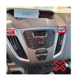 Комплект рамки с разъёмами 9" Ford Transit 7 2014-2023