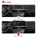 Магнитола для KIA Optima 2016-2020 - Redpower 85097XLB монитор 12.3" QLED в стиле BMW, Android 14, Быстрейшая, CarPlay, 4G SIM-слот