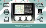 Магнитола для Ford Focus 2005 - 2011 (кондиционер) - Vaycar VA17-003M-2K на Android 13, Быстрая, 2K QLED, CarPlay,4G SIM-слот