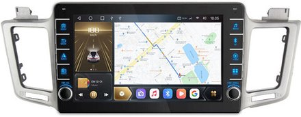 Магнитола для Toyota RAV4 XA40 2012-2019 - Kuberg SF-1610 (кнопки и крутилки), Android 12, TS10,  CarPlay, 4G SIM-слот