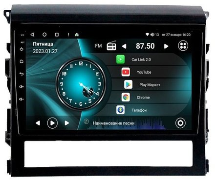 Магнитола для Toyota Land Cruiser 200 2015-2021 (без JBL) - Vaycar VA77-0609 на Android 13, 8-ядер, 4G SIM-слот
