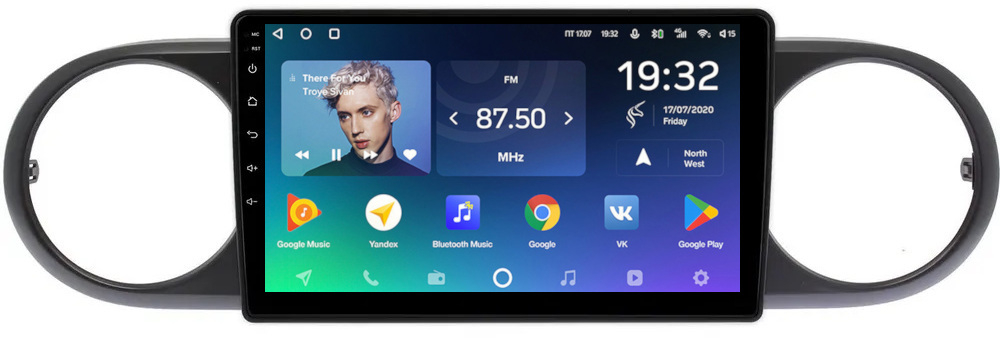 Магнитола для Toyota Corolla Rumion 2007-2016 - Teyes CC2 PLUS Android 10, ТОП процессор, 4-64, SIM-слот