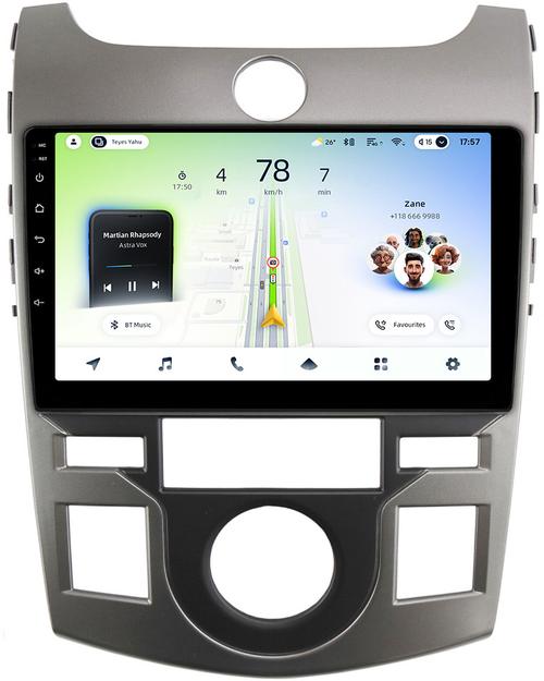 Магнитола для KIA Cerato 2 Koup 2008-2013 (купе) - Teyes CC4L монитор 9" IPS на Android 14, Snapdragon 662, CarPlay, 4G SIM-слот