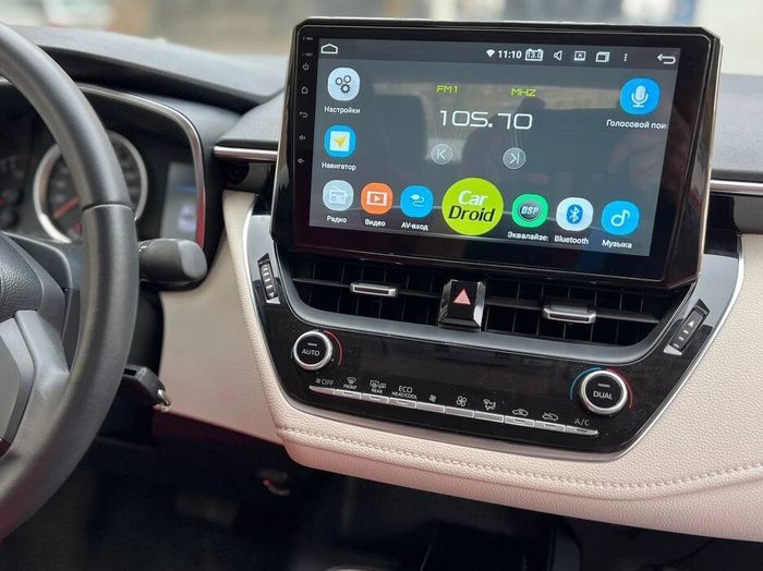 Магнитола для Toyota Corolla E210 2019-2024+, Corolla Cross - Airok RM-1137/1127 Android 12, 8-ядер, 4/64Гб, SIM-слот