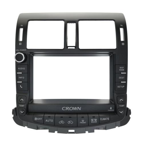 Комплект рамки с разъёмами 9" Toyota Crown/Majesta S200 2008-2012 (взамен цветного)