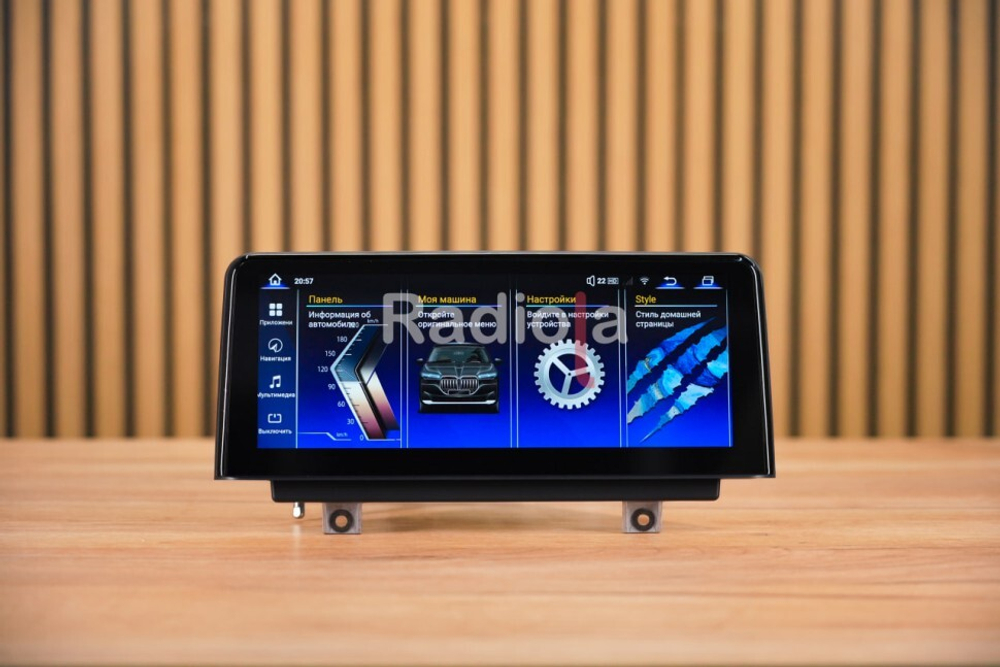 Магнитола для BMW 3-серия F30 2012-2016, 4-серия F36, F32 NBT - RDL-6213-L монитор 10.25" на Android 13, 8Гб+128Гб, CarPlay, 4G SIM-слот