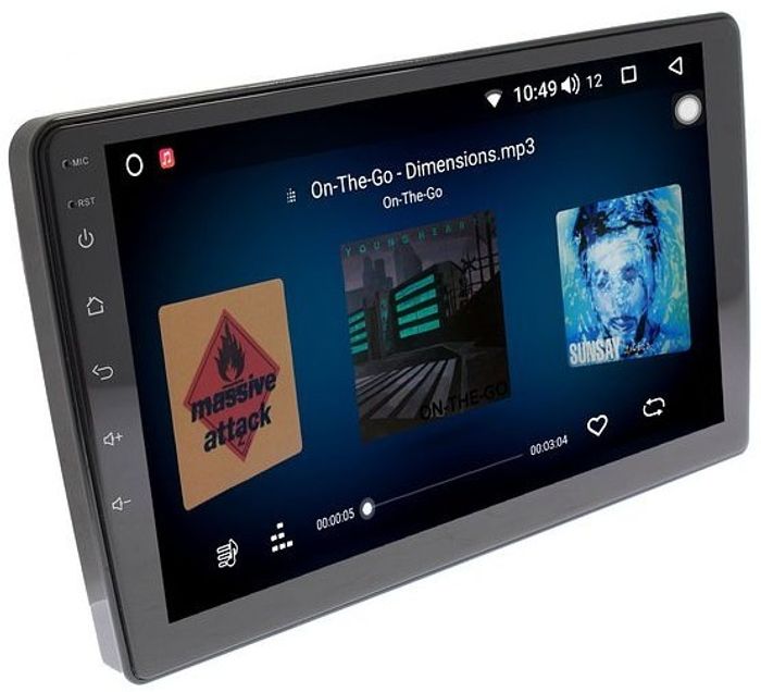 Магнитола для Mitsubishi (206x105мм) - Vaycar VA47-0935 на Android 13, 4G SIM-слот