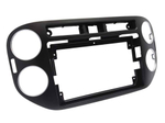Магнитола для Volkswagen Tiguan 2011-2016 (рамка черная, прямоуг. кнопка ) - Vaycar VA81-0489-2K на Android 13, 8-ядер, 2K QLED, ТОП процессор, CarPlay, 4G SIM-слот