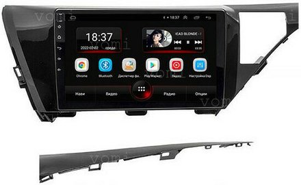 Магнитола для Toyota Camry 70 2017-2020 (без JBL) - AK486R10-MTK Android 10, 8-ядер, 2Гб-32Гб