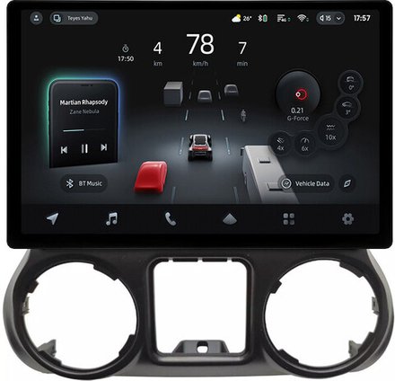 Магнитола для Jeep Wrangler 3 2014-2018 - Teyes CC4-PRO монитор 13" 2K QLED на Android 13, Snapdragon 778G, ИИ, CarPlay, DSP, 4G SIM-слот