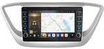 Магнитола для Hyundai Solaris 2 2017-2022, Solaris HS 2024+ - Kuberg OL-9710 (кнопки и крутилки), Android 12, Быстрая, CarPlay, 4G SIM-слот