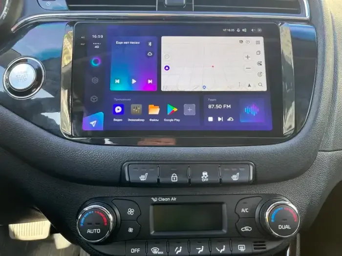 Магнитола для KIA Ceed 2 JD 2012-2018 (рамка глянцевая) - Teyes CC4 монитор 9.2" 2K QLED на Android 14, Snapdragon 680, DSP, CarPlay, 4G SIM-слот
