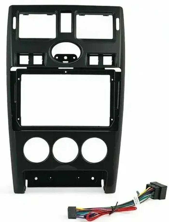 Магнитола для Lada Priora 2007-2013 (рамка черная) - Kuberg OL-9066-1 QLed+2K, Android 13, TS20, CarPlay, 4G SIM-слот