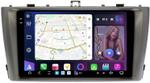 Магнитола для Toyota Avensis T270 2008-2015 (рамка серая) - FarCar GX1224M монитор 9.5" 2K QLED на Android 14, TS20, 6+128Гб, CarPlay, 4G SIM-слот