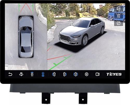 Магнитола для Changan Alsvin 3 2018+ - Teyes CC3-2K-360 монитор 13" 2K QLED на Android 10, 6Гб+128Гб, CarPlay, 4G SIM-слот, 4 камеры в комплекте