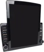 Магнитола в 10" рамку с вертикальным монитором в стиле "Тесла" - Canbox H-Line Android 10, ТОП процессор, CarPlay, 4G SIM-слот