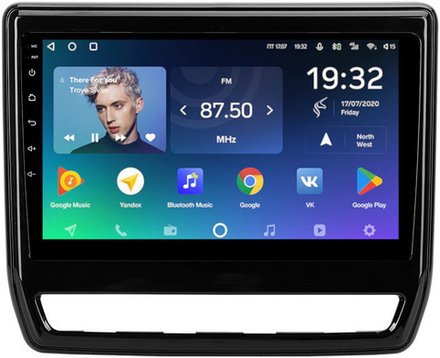Магнитола для Mitsubishi ASX 2020+ (ШГУ 8", рамка тип 2) - Teyes CC2 PLUS монитор 9" QLED на Android 10, ТОП процессор, 4Гб+64Гб, 4G SIM-слот
