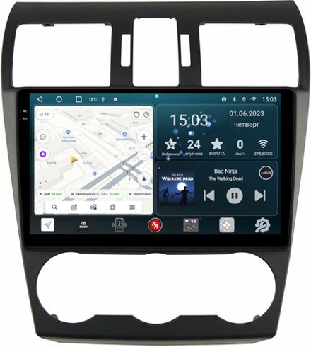 Магнитола для Subaru Forester, Impreza, XV 2012-2015 - RedPower 362 Android 10, QLED+2K, ТОП процессор, 6Гб+128Гб, CarPlay, SIM-слот