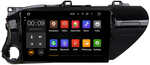Магнитола для Toyota Hilux 8 2015-2023+ - AIROC 2K RX-1119 Android 13, QLed+2K, ТОП процессор, 8/128, CarPlay, SIM-слот