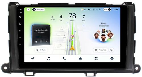 Магнитола для Toyota Sienna 3 2010-2014 - Teyes CC4L монитор 9" IPS на Android 14, Snapdragon 662, CarPlay, 4G SIM-слот
