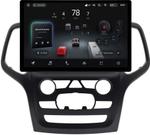 Магнитола для Jeep Grand Cherokee WK2 2013-2022 (ШГУ 5") - Teyes CC4-PRO монитор 13" 2K QLED на Android 13, Быстрейшая, Snapdragon 778G, ИИ, CarPlay, DSP, 4G SIM-слот