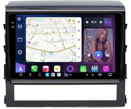 Магнитола для Toyota Land Cruiser 200 2015-2021 (без JBL) - FarCar XXL567/609M монитор 9.5" 2K QLED на Android 14, TS20, 8+256Гб, CarPlay, 4G SIM-слот