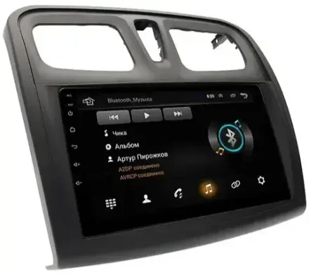 Магнитола для Renault Logan 2015+ - Vaycar VA63-2174 на Android 13, 8-ядер, 2Гб-32Гб, 4G SIM-слот